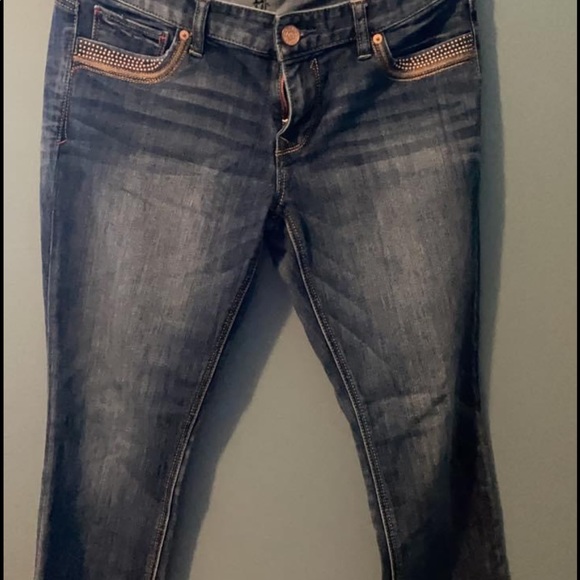 EXPRESS Jeans, Ankle-Skinny-Low Rise - Picture 1 of 4